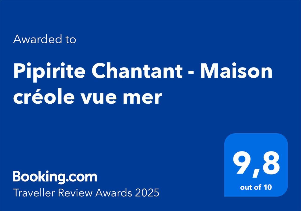 Pipirite Chantant - Maison Creole Vue Mer Sainte-Rose Luaran gambar